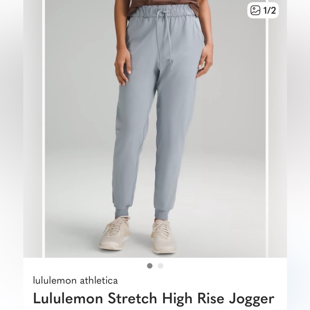 Lululemon Athletica Light Gray Joggers